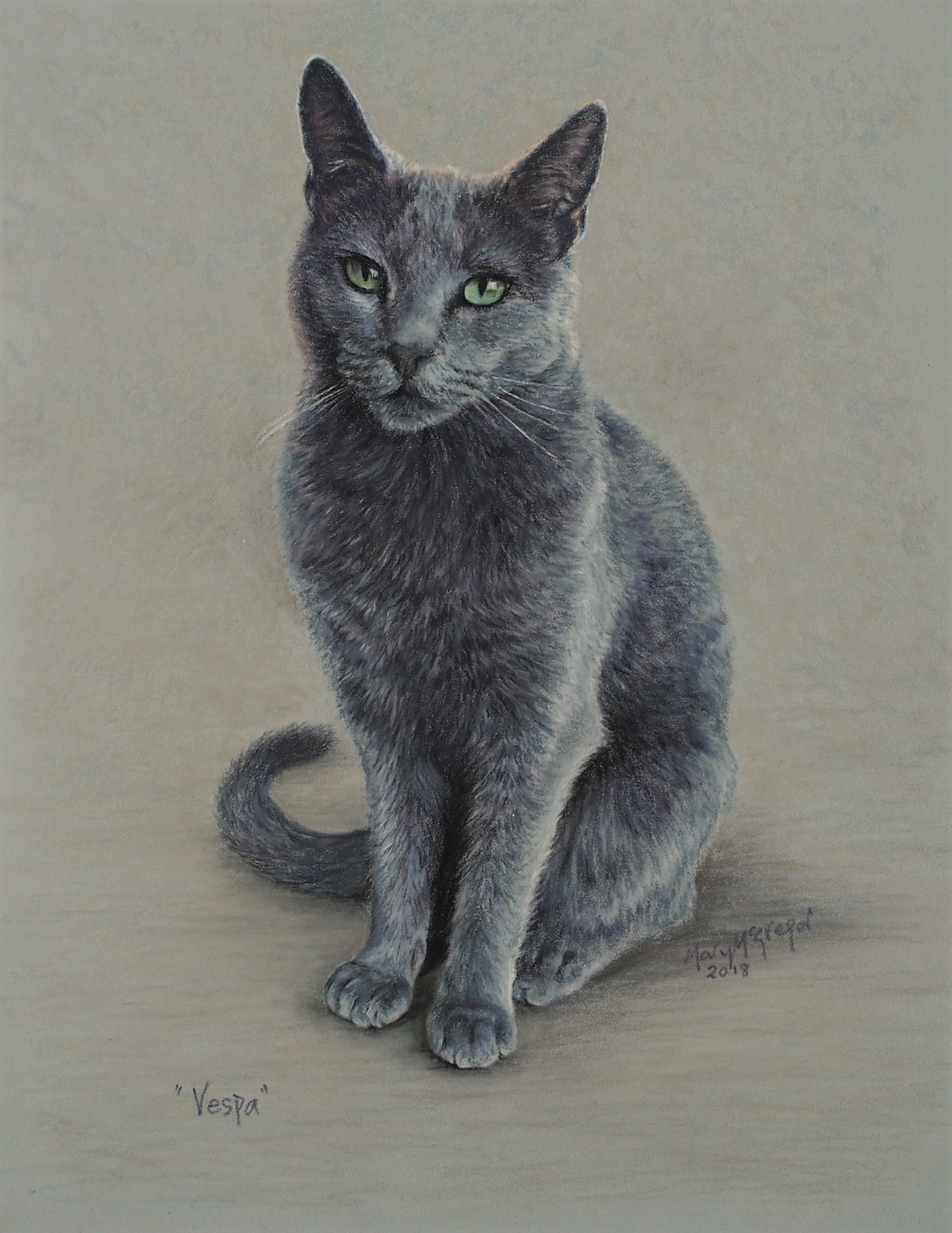 Vespa, Russian Blue